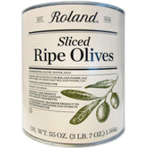 Roland Foods Sliced Black Ripe Olives, Specialty Imported Food